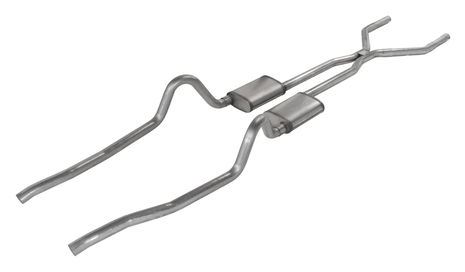 Crossmember Back w_H-Pipe Exhaust System 67-73 Mopar A-Body